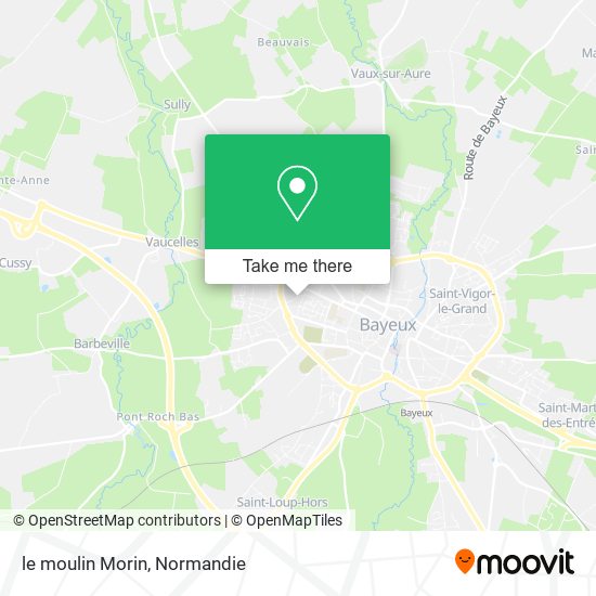 le moulin Morin map