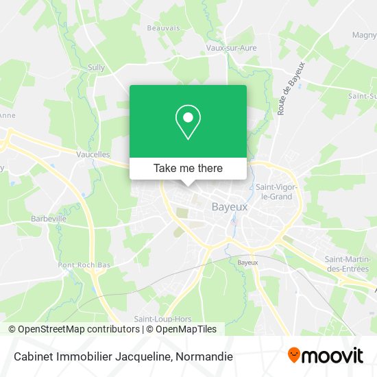 Cabinet Immobilier Jacqueline map