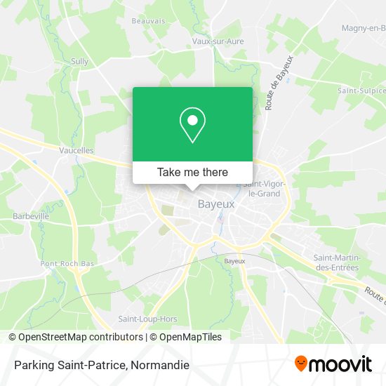 Parking Saint-Patrice map