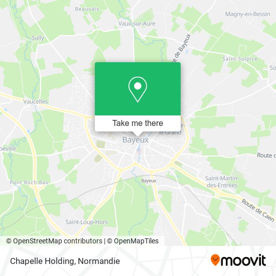 Chapelle Holding map