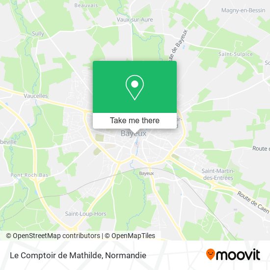 Le Comptoir de Mathilde map