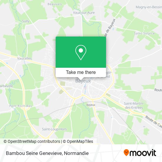 Bambou Seine Genevieve map