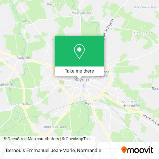 Bernouis Emmanuel Jean-Marie map