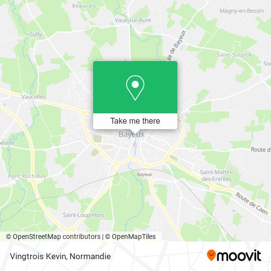 Vingtrois Kevin map