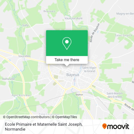 Ecole Primaire et Maternelle Saint Joseph map