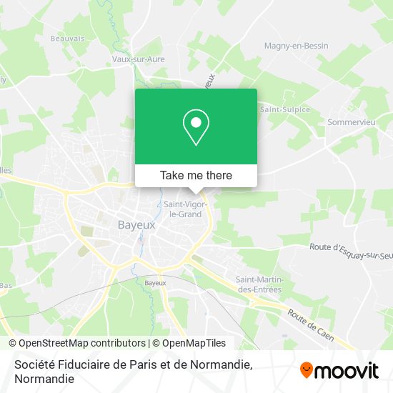 Mapa Société Fiduciaire de Paris et de Normandie