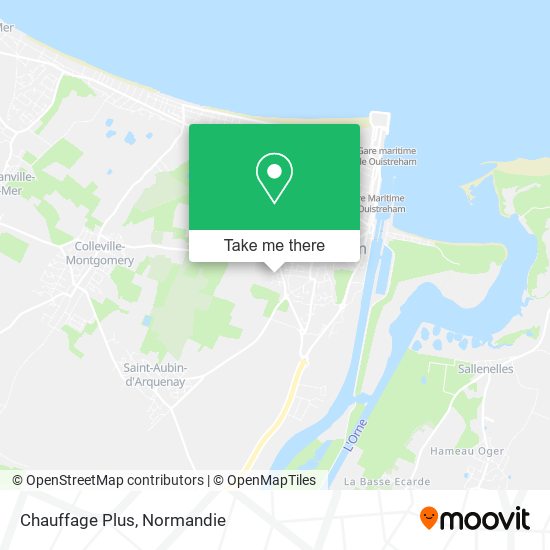 Chauffage Plus map