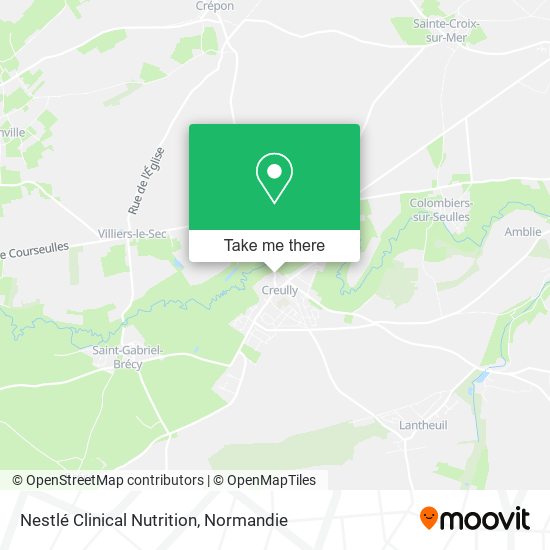 Nestlé Clinical Nutrition map