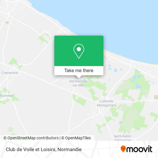 Mapa Club de Voile et Loisirs