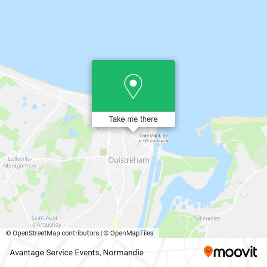 Mapa Avantage Service Events