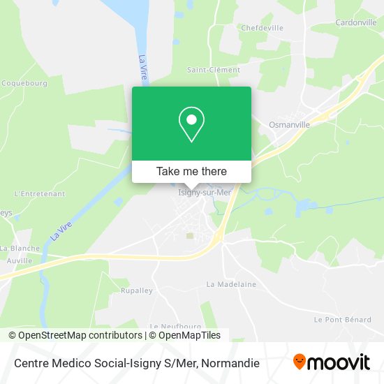 Centre Medico Social-Isigny S / Mer map