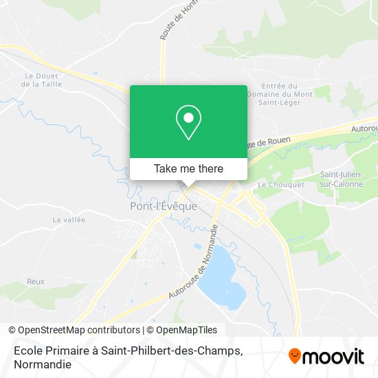 Mapa Ecole Primaire à Saint-Philbert-des-Champs