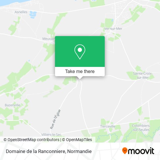 Domaine de la Ranconniere map