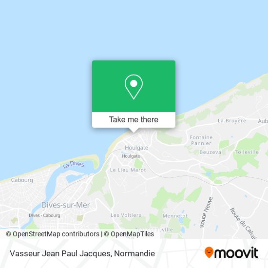 Mapa Vasseur Jean Paul Jacques