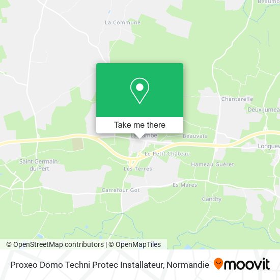 Proxeo Domo Techni Protec Installateur map