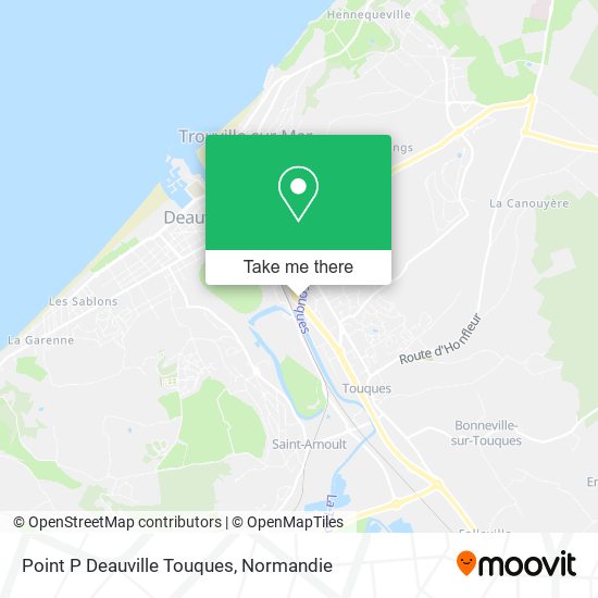 Point P Deauville Touques map