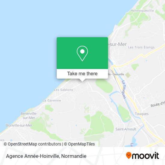 Mapa Agence Année-Hoinville