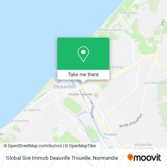 Mapa Global Sce Immob Deauville Trouville