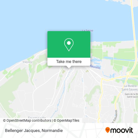 Mapa Bellenger Jacques