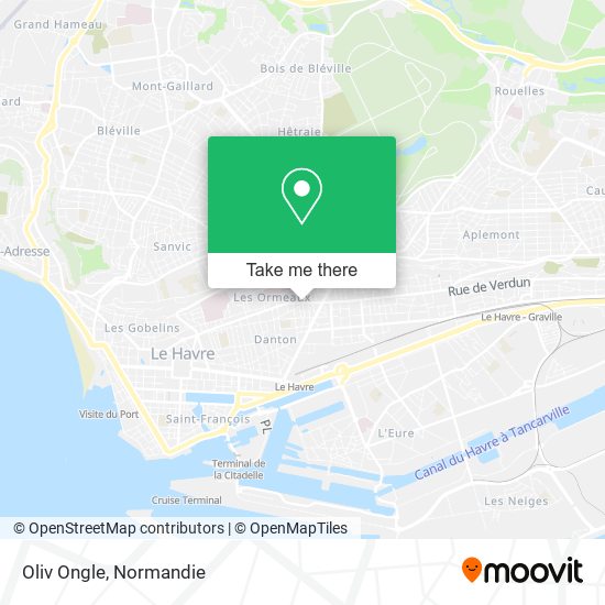 Oliv Ongle map