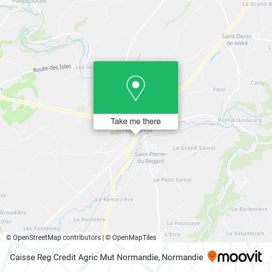 Caisse Reg Credit Agric Mut Normandie map