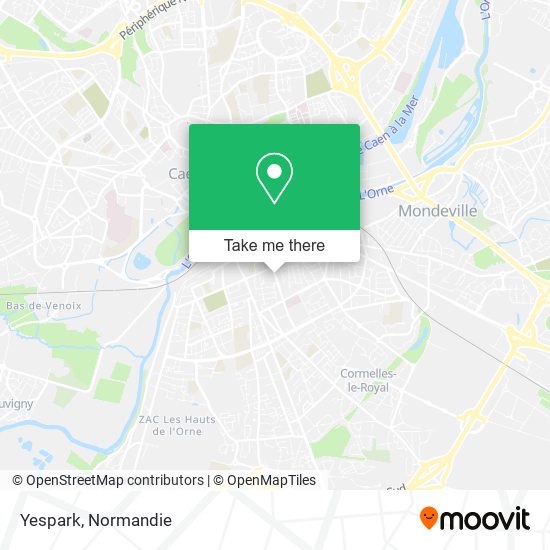 Yespark map