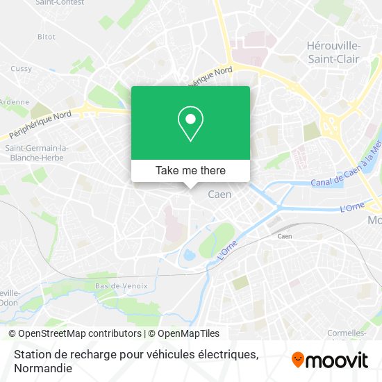 Station de recharge pour véhicules électriques map