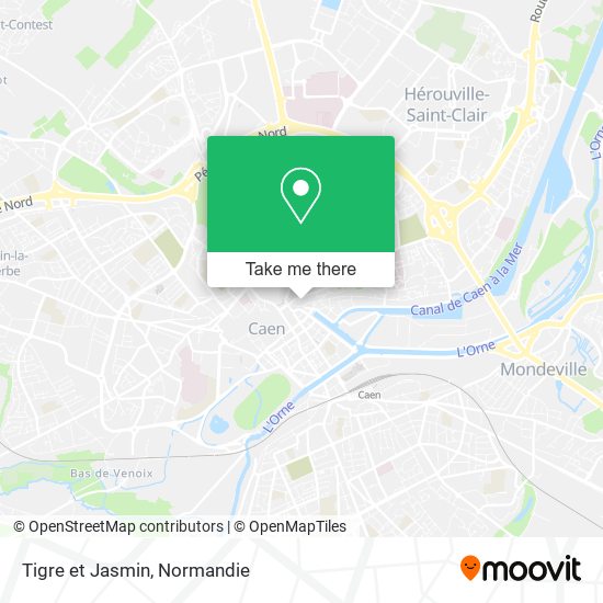 Tigre et Jasmin map