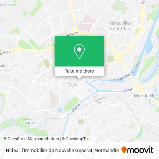 Nideal, l'Immobilier de Nouvelle Generat map
