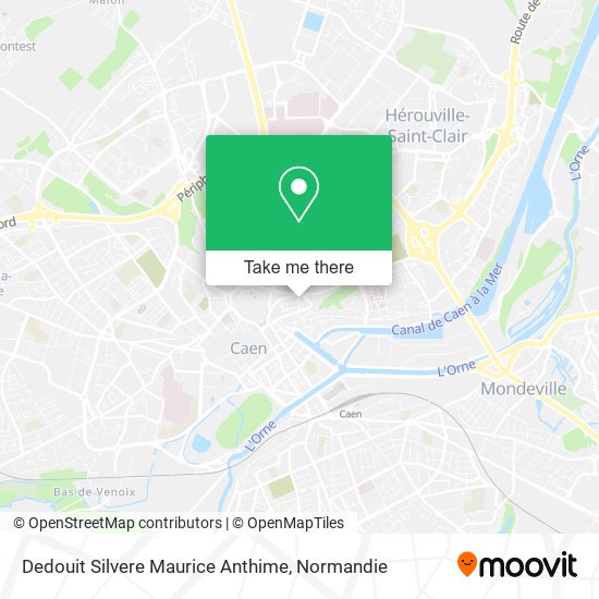 Dedouit Silvere Maurice Anthime map