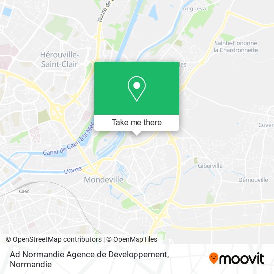 Mapa Ad Normandie Agence de Developpement