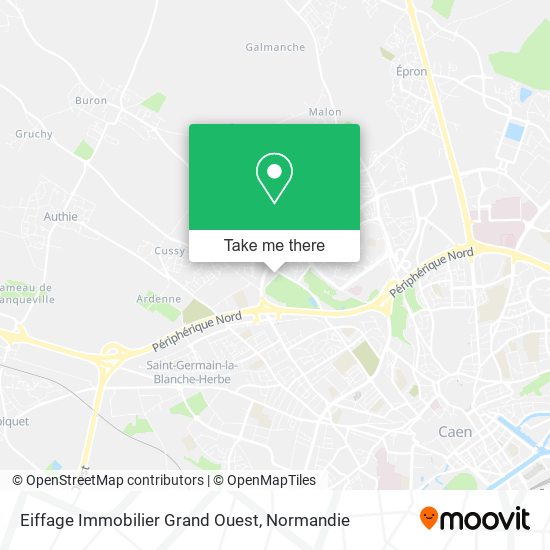 Eiffage Immobilier Grand Ouest map
