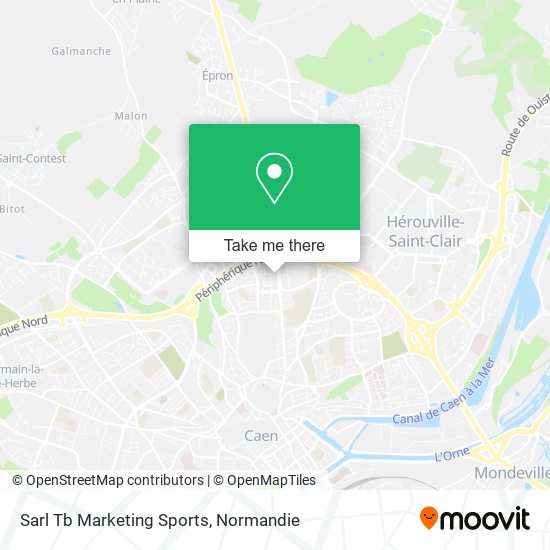 Sarl Tb Marketing Sports map