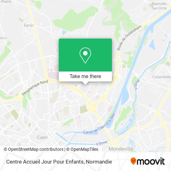 Centre Accueil Jour Pour Enfants map