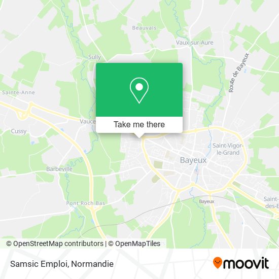 Samsic Emploi map