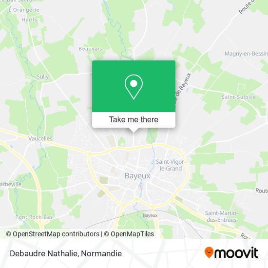 Debaudre Nathalie map