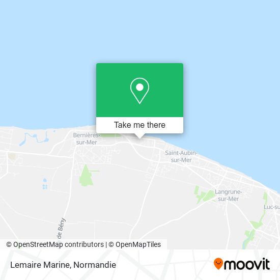 Mapa Lemaire Marine