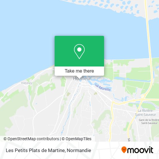 Mapa Les Petits Plats de Martine