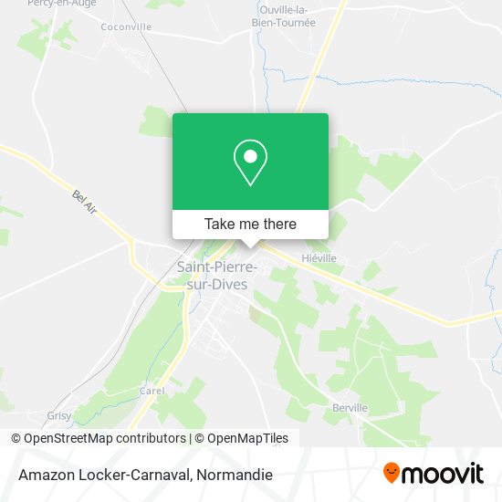 Mapa Amazon Locker-Carnaval