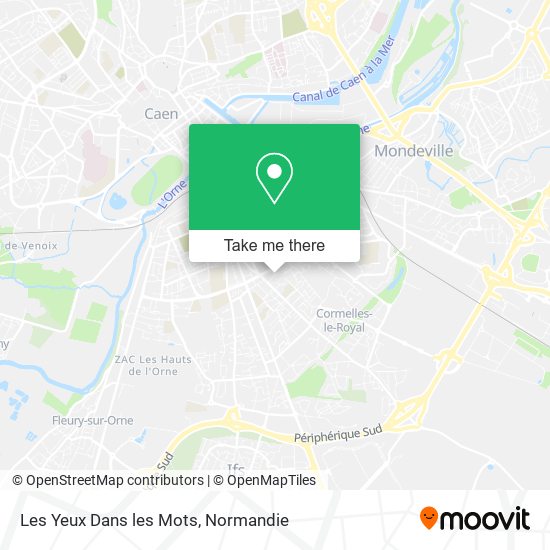 Les Yeux Dans les Mots map