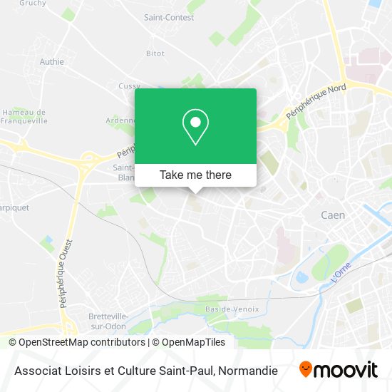 Associat Loisirs et Culture Saint-Paul map