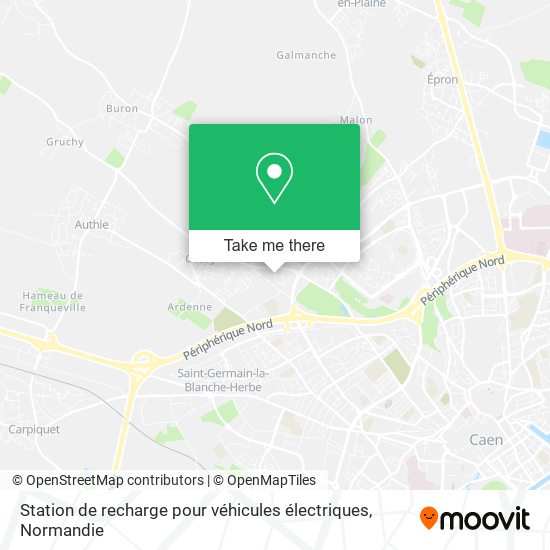 Mapa Station de recharge pour véhicules électriques