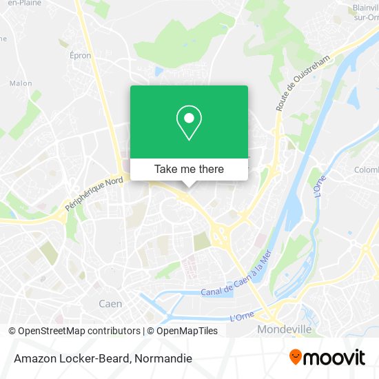 Amazon Locker-Beard map