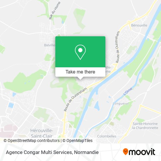 Agence Congar Multi Services map
