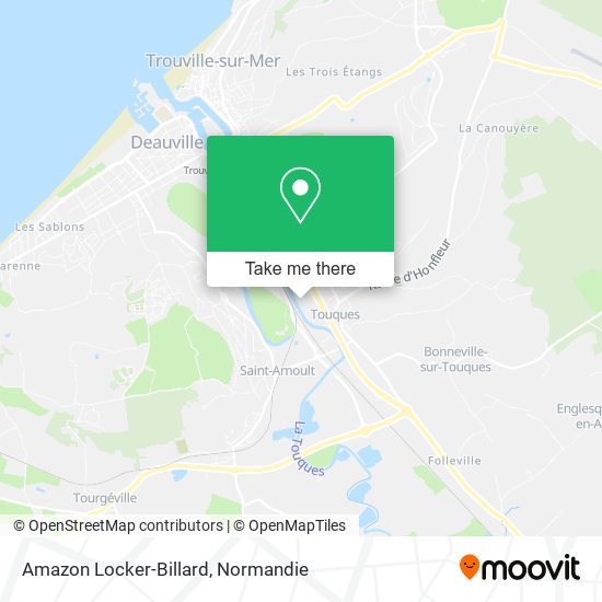 Amazon Locker-Billard map