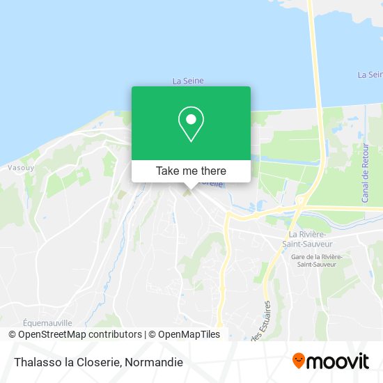 Thalasso la Closerie map