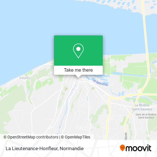 La Lieutenance-Honfleur map