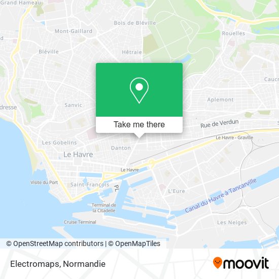 Electromaps map