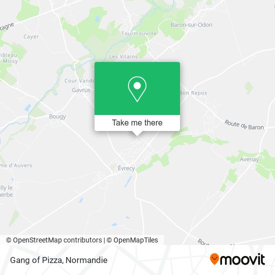 Gang of Pizza map