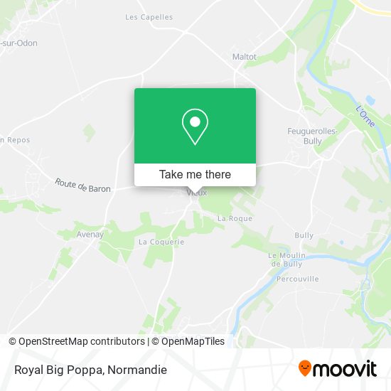 Royal Big Poppa map